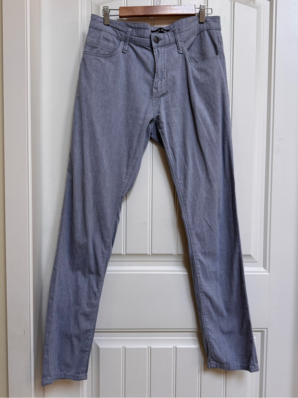 Mavi Jake Slim Leg Blue/Grey Pants. Size 32x32